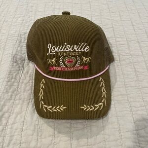 Anthropologie Louisville Kentucky Horse Hat